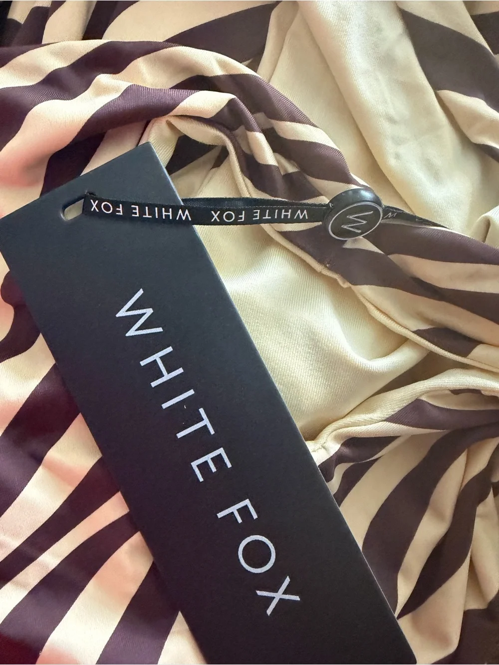 NWT White Fox Boutique Trip Of A Lifetime Mini Dress Caribbean Waves M - Picture 5 of 12